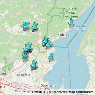 Mappa Via Porticcioli, 25010 San Felice del Benaco BS, Italia (7.61222)