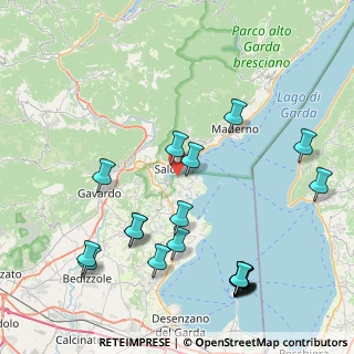 Mappa Via Porticcioli, 25010 San Felice del Benaco BS, Italia (9.981)