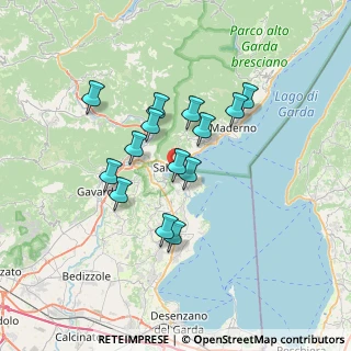 Mappa Via Porticcioli, 25010 San Felice del Benaco BS, Italia (5.68643)