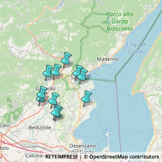 Mappa Via Porticcioli, 25010 San Felice del Benaco BS, Italia (6.81455)