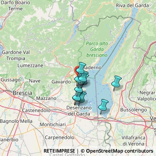 Mappa Via Porticcioli, 25010 San Felice del Benaco BS, Italia (8.86273)