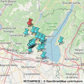 Mappa Via Porticcioli, 25010 San Felice del Benaco BS, Italia (10.016)