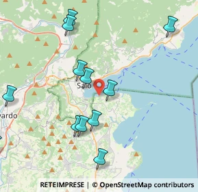 Mappa Via Porticcioli, 25087 Salò BS, Italia (4.58667)