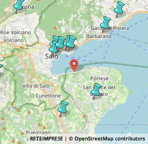 Mappa Via Porticcioli, 25010 San Felice del Benaco BS, Italia (2.29273)