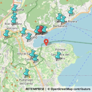 Mappa Via Porticcioli, 25010 San Felice del Benaco BS, Italia (2.4725)