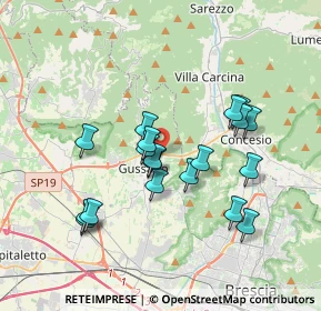 Mappa Via Forcella, 25064 Gussago BS, Italia (3.26789)