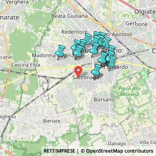 Mappa Via Grado, 21052 Busto Arsizio VA, Italia (1.4715)