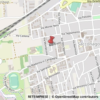 Mappa Via Grado, 27, 21052 Busto Arsizio, Varese (Lombardia)