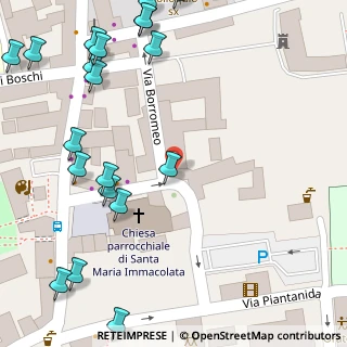 Mappa Via Borromeo, 21040 Origgio VA, Italia (0.09643)