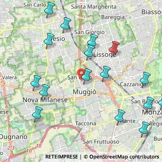 Mappa Vicolo Sarca, 20851 Muggiò MB, Italia (2.64313)