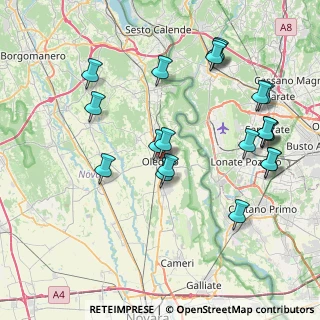 Mappa Corso G.Matteotti, 28047 Oleggio NO, Italia (8.616)