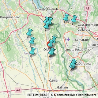 Mappa Corso G.Matteotti, 28047 Oleggio NO, Italia (6.85647)