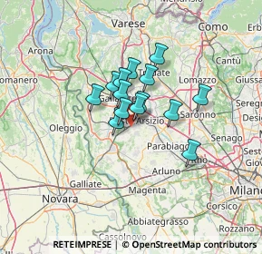 Mappa Via Monfalcone, 21052 Busto Arsizio VA, Italia (8.23786)