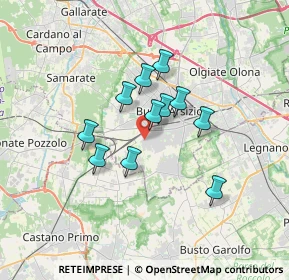 Mappa Via Monfalcone, 21052 Busto Arsizio VA, Italia (2.54727)