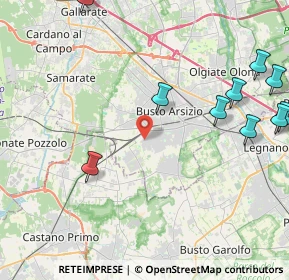 Mappa Via Monfalcone, 21052 Busto Arsizio VA, Italia (6.59467)