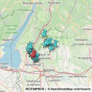 Mappa Via Cortine, 37020 Sant'Anna D'alfaedo VR, Italia (11.10167)