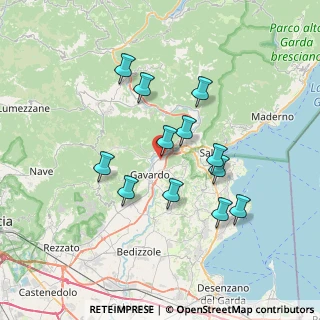 Mappa Via Carnighe, 25089 Villanuova Sul Clisi BS, Italia (6.34833)
