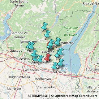Mappa Via Carnighe, 25089 Villanuova Sul Clisi BS, Italia (9.33)