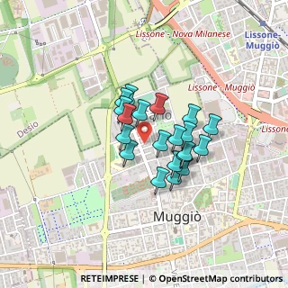 Mappa Via Libertà, 20851 Muggiò MB, Italia (0.288)