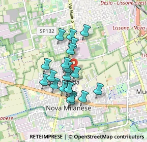 Mappa Via Val D'Ossola, 20834 Nova Milanese MB, Italia (0.69)