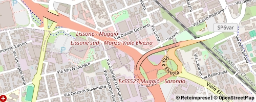 Mappa Lissone