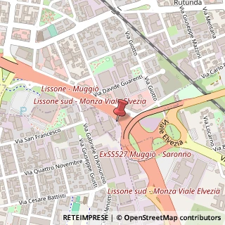 Mappa Via Nuova Valassina, 13, 20851 Lissone, Monza e Brianza (Lombardia)