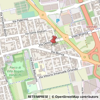 Mappa Via Giovanni Marradi, 5, 20814 Varedo, Monza e Brianza (Lombardia)