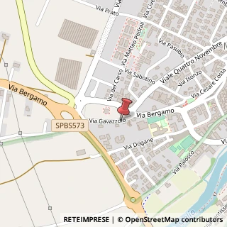 Mappa Via Gavazzolo, 9, 25036 Palazzolo sull'Oglio, Brescia (Lombardia)