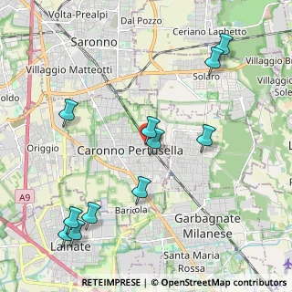 Mappa Piazza Sandro Pertini, 21042 Caronno Pertusella VA, Italia (2.39455)