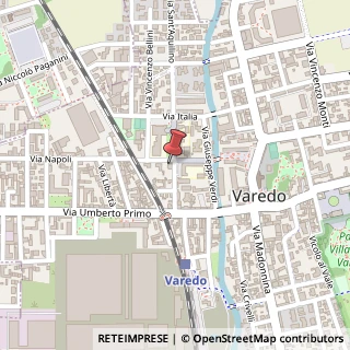 Mappa Piazza O. Biraghi, 2, 20814 Varedo, Monza e Brianza (Lombardia)