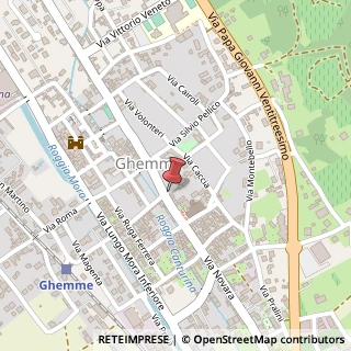 Mappa Via Novara, 31, 28074 Ghemme, Novara (Piemonte)