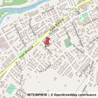 Mappa Via Pozze, 12, 25089 Villanuova sul Clisi, Brescia (Lombardia)