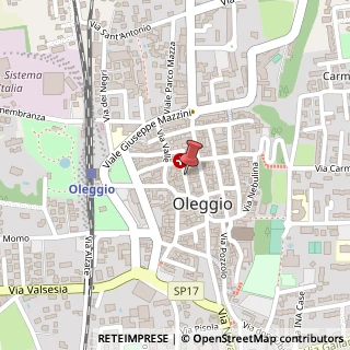 Mappa Via Enea Picchio, 28, 28047 Oleggio, Novara (Piemonte)