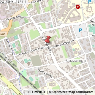 Mappa Via Arrigo Boito, 87, 20900 Monza, Monza e Brianza (Lombardia)
