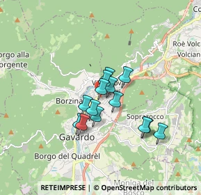 Mappa Via Pozze, 25089 Villanuova Sul Clisi BS, Italia (1.18357)