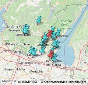Mappa Via Pozze, 25089 Villanuova Sul Clisi BS, Italia (9.2415)