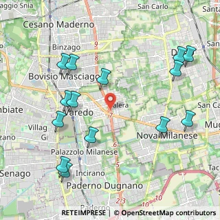 Mappa Superstrada Milano - Meda - Lentate, 20814 Varedo MB, Italia (2.40643)