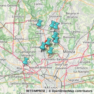Mappa Via Circonvallazione, 20814 Varedo MB, Italia (4.46)