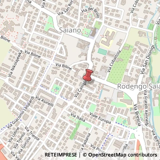 Mappa Via Castello, 53, 25050 Rodengo-Saiano, Brescia (Lombardia)