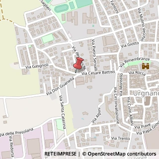 Mappa Via Santa Caterina, 1, 24059 Urgnano, Bergamo (Lombardia)
