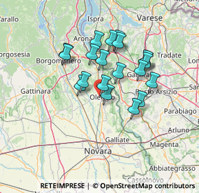 Mappa SP 18, 28047 Oleggio NO, Italia (11.2675)