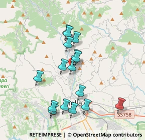 Mappa Via Colli Silvio, 13818 Andorno Micca BI, Italia (3.39188)