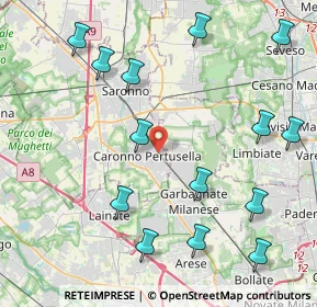 Mappa Caronno Pertusella, 21042 Caronno Pertusella VA, Italia (5)