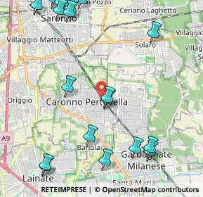 Mappa Caronno Pertusella, 21042 Caronno Pertusella VA, Italia (2.9045)