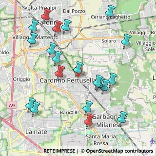 Mappa Caronno Pertusella, 21042 Caronno Pertusella VA, Italia (2.367)