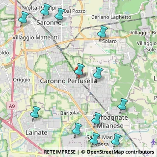 Mappa Caronno Pertusella, 21042 Caronno Pertusella VA, Italia (2.93667)