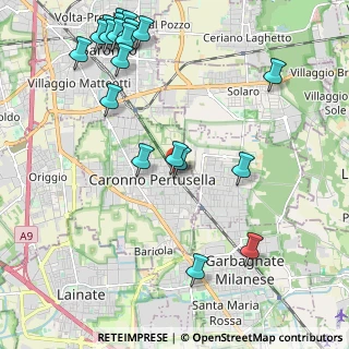 Mappa Caronno Pertusella, 21042 Caronno Pertusella VA, Italia (2.6865)