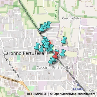 Mappa Caronno Pertusella, 21042 Caronno Pertusella VA, Italia (0.274)