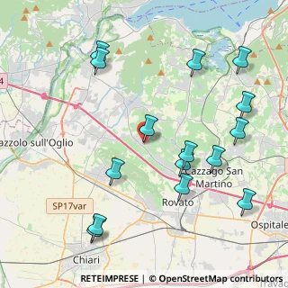Mappa CAP, 25030 Erbusco BS, Italia (4.75467)