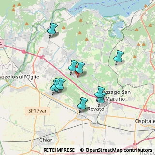 Mappa CAP, 25030 Erbusco BS, Italia (3.39083)